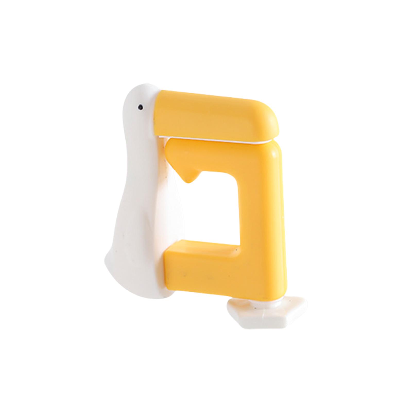 Multipurpose Storage Hook for Classroom or Bedroom Use With Multiple Color Addition and Easy Clamping Mechanism White