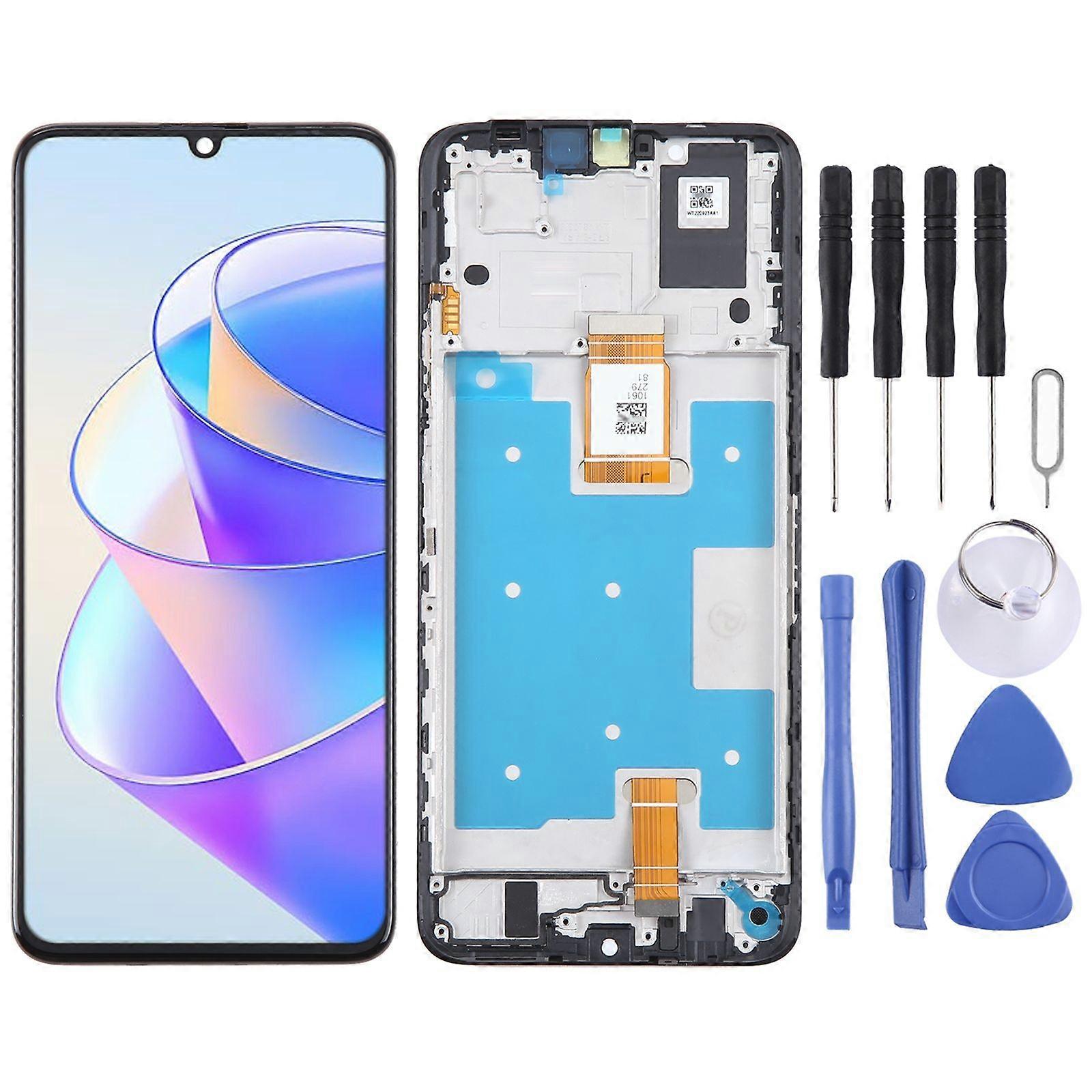 LCD Screen with Frame For Honor X7a