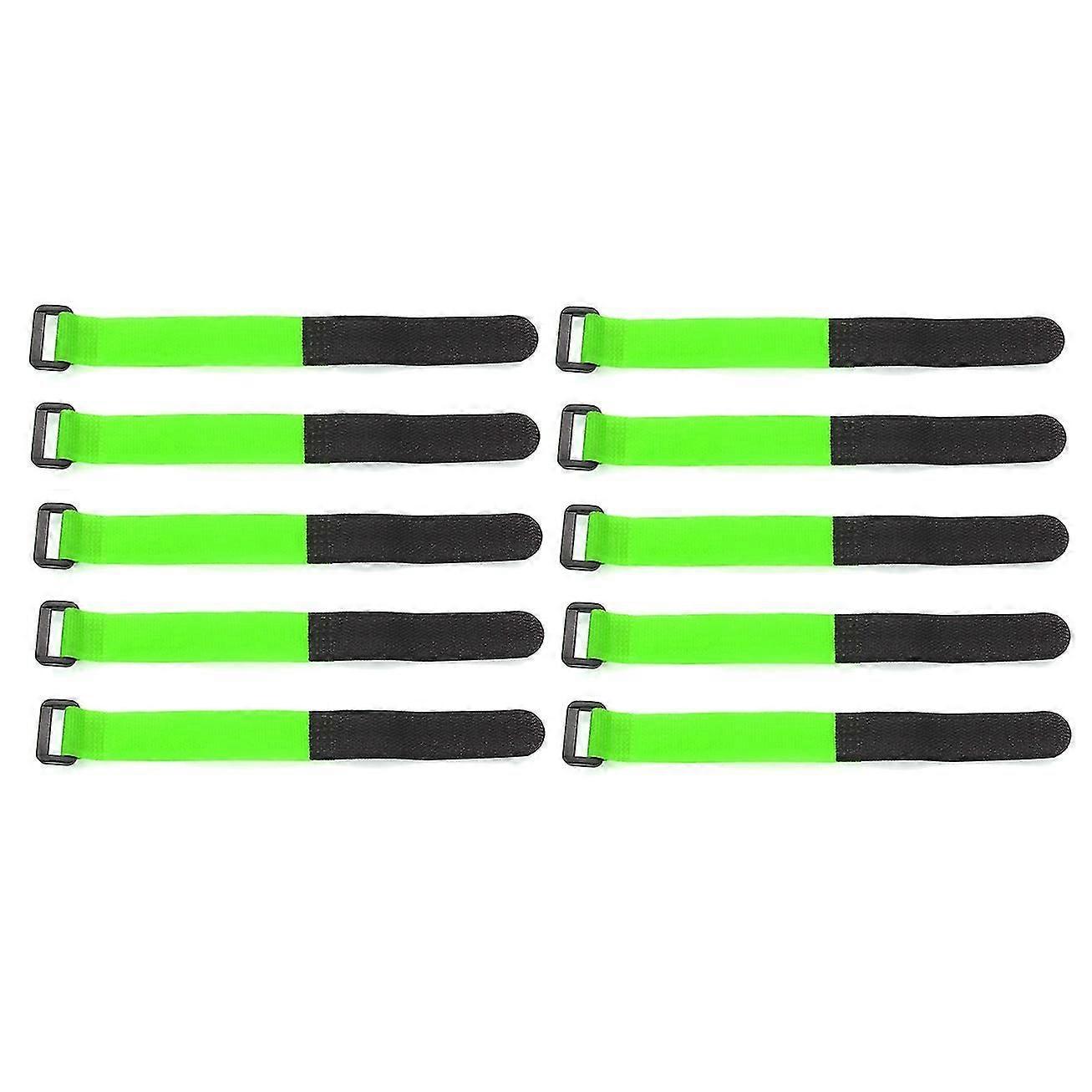 10stk 25cm lipo batteri bindekabel skridsikker bindebånd farver til RC helikopter quadcopter RC crawler bil