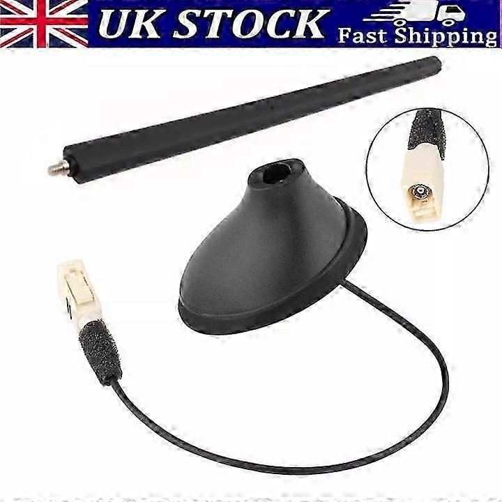 For Fiat 500 & 500 Abarth 2012 - On Aerial Antenna Base and Mast FLAT TYPE 21cm