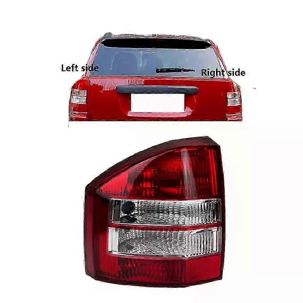 Applies To For Jeep Compass 2007 2008 2009 2010 Rear Tail Light Brake Lamp Turn Signal Light Tail Lamp Assembly Without Bulb