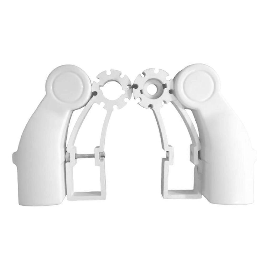 Awning Brackets suits 40mm Square Tube White Replacement for Camper Trailer