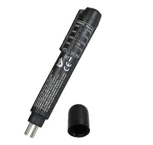 Brake fluid test pen, can test DOT3, DOT4, DOT5.1, ENV6, ENV4 brake fluid, including 5 indicators
