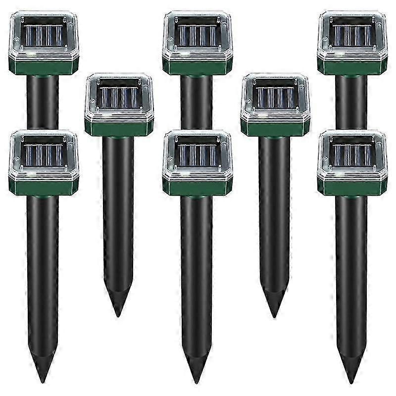 8 Pack Solar Powered Snake Repellent for Outdoors Edition 0714