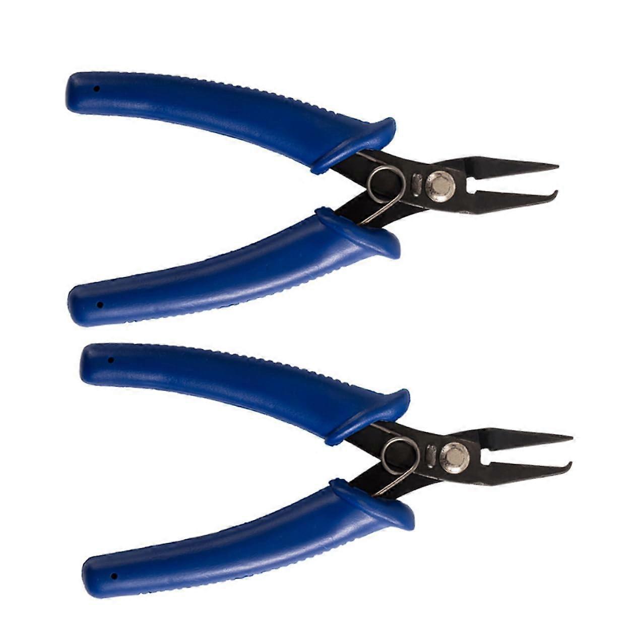 Pliers Jewelry Making Tools Kit - 2pcs Jewelry Clamp Set for DIY Projects, Safe and Practical Design