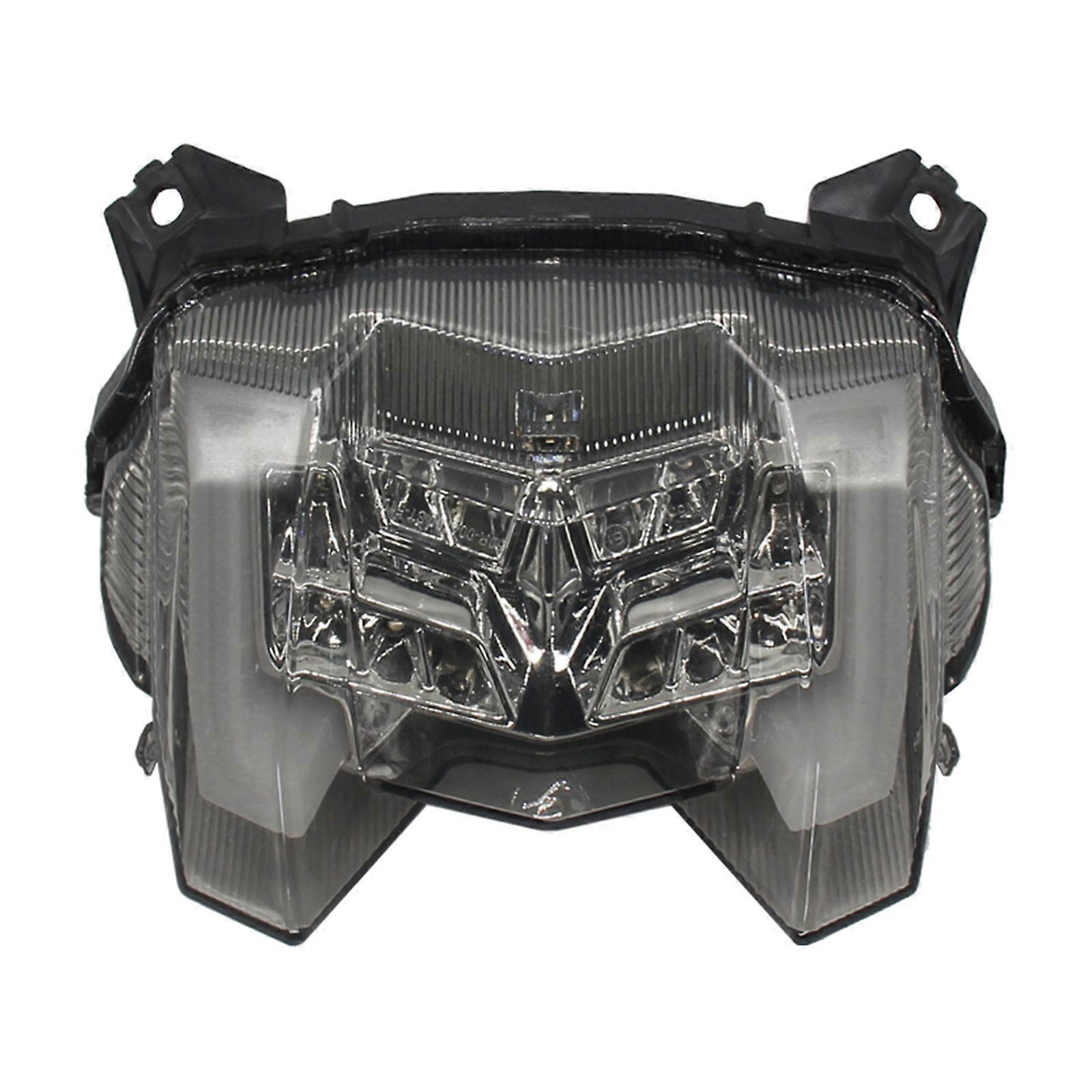 Smoked Black/Clear Rear Tail Light Integrated LED Turn Signal Brake Running Taillight Used for MT-09 FZ-09 2017-2020 smoked black