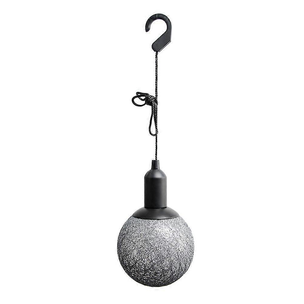 Stylish Grey LED Cotton Ball Night Light - Durable, Versatile Decor for Home, Parties, and Events