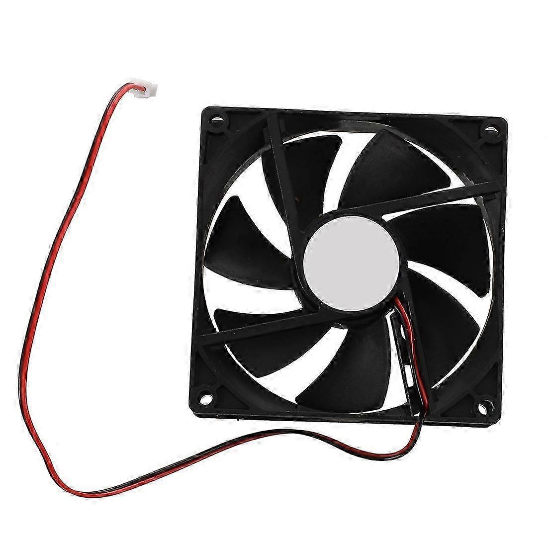 90x25mm 12V DC 2-Pin PC Cooling Fan for Computer Case CPU Cooler System