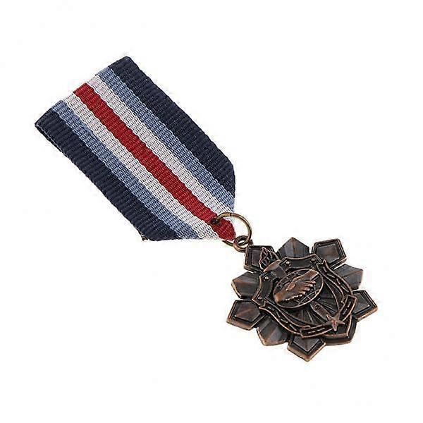 10x Vintage Unisex Medal Badge Star Brooch Pin Jewelry