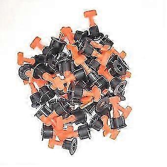 Tile Leveling System - Reusable - Adjustable - For Construction Floors, Flooring, Wall, Tile, Leveling System - Tile Cross With Special Wrench (50 Pie