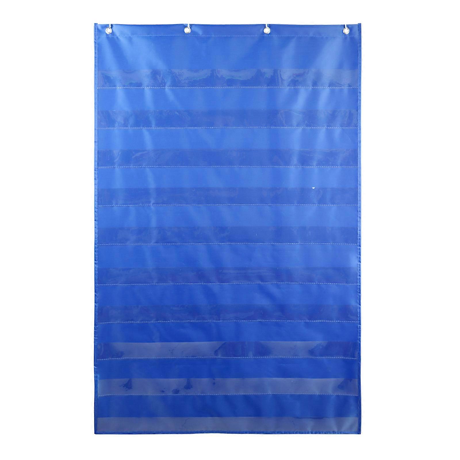 フック付きハンギング収納バッグを教える壁掛け収納オーガナイザーセンテンスストリップホルダー幼稚園用ポケットオーガナイザー