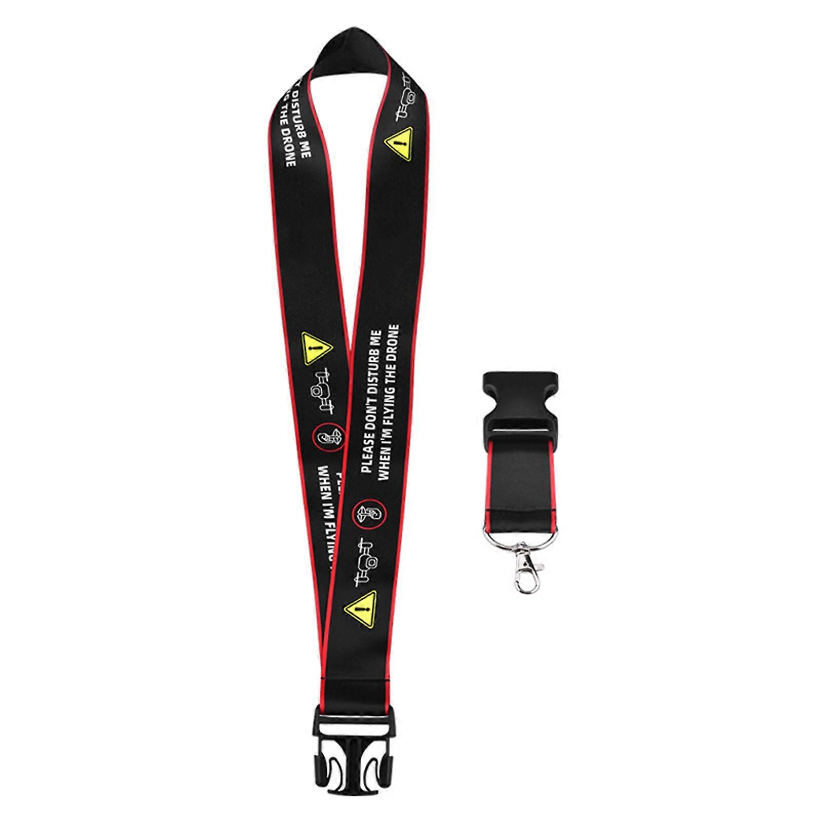 Adjustable Shoulder Belt Neck Strap for Avata 2 Remote Control Nonslip Lanyard Belt with Flight Warning Message