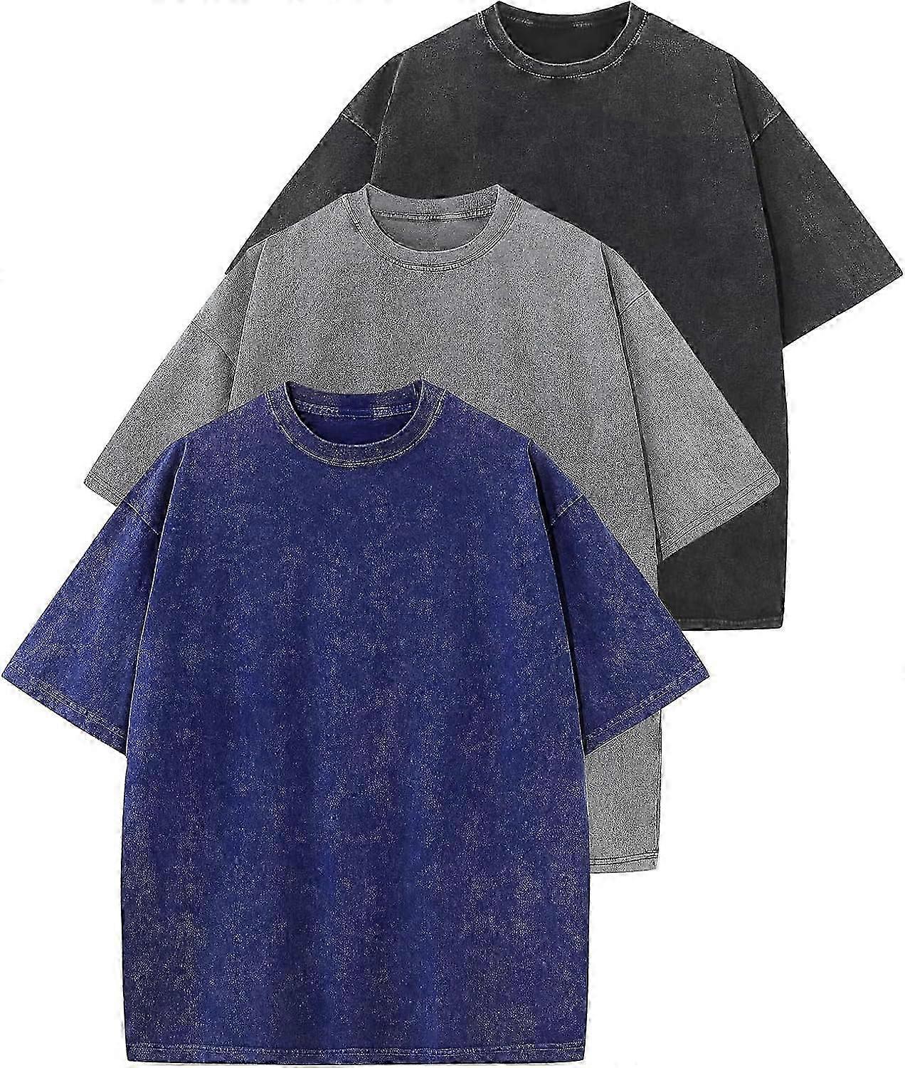 T-shirt Unisex Rétro Coton Taille 3XL - Manches Courtes, Coupe Loose, Neuf Avec étiquettes