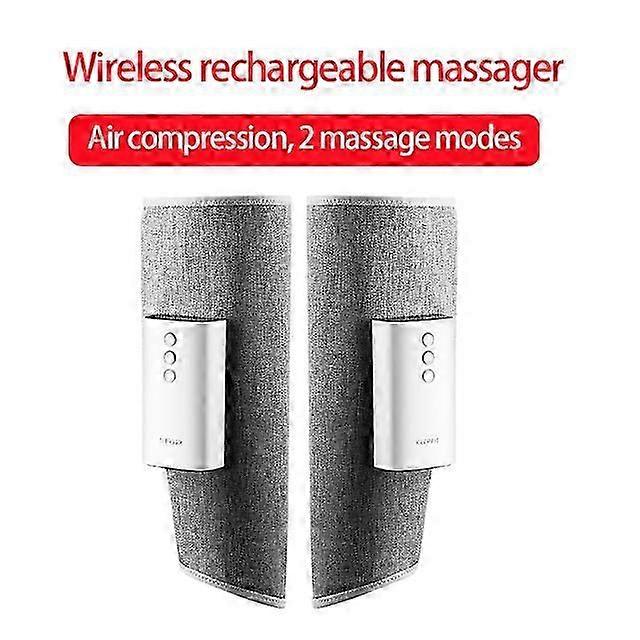 Leg Massager With Wireless Air Compression Rechargeable Completely Wrapped Relieve Calf Muscle Fatigue Massage Relax