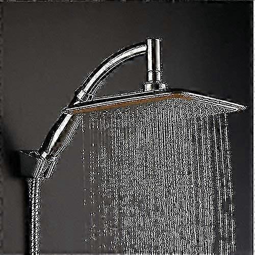 360 swivel joint 9-inch square rain shower head