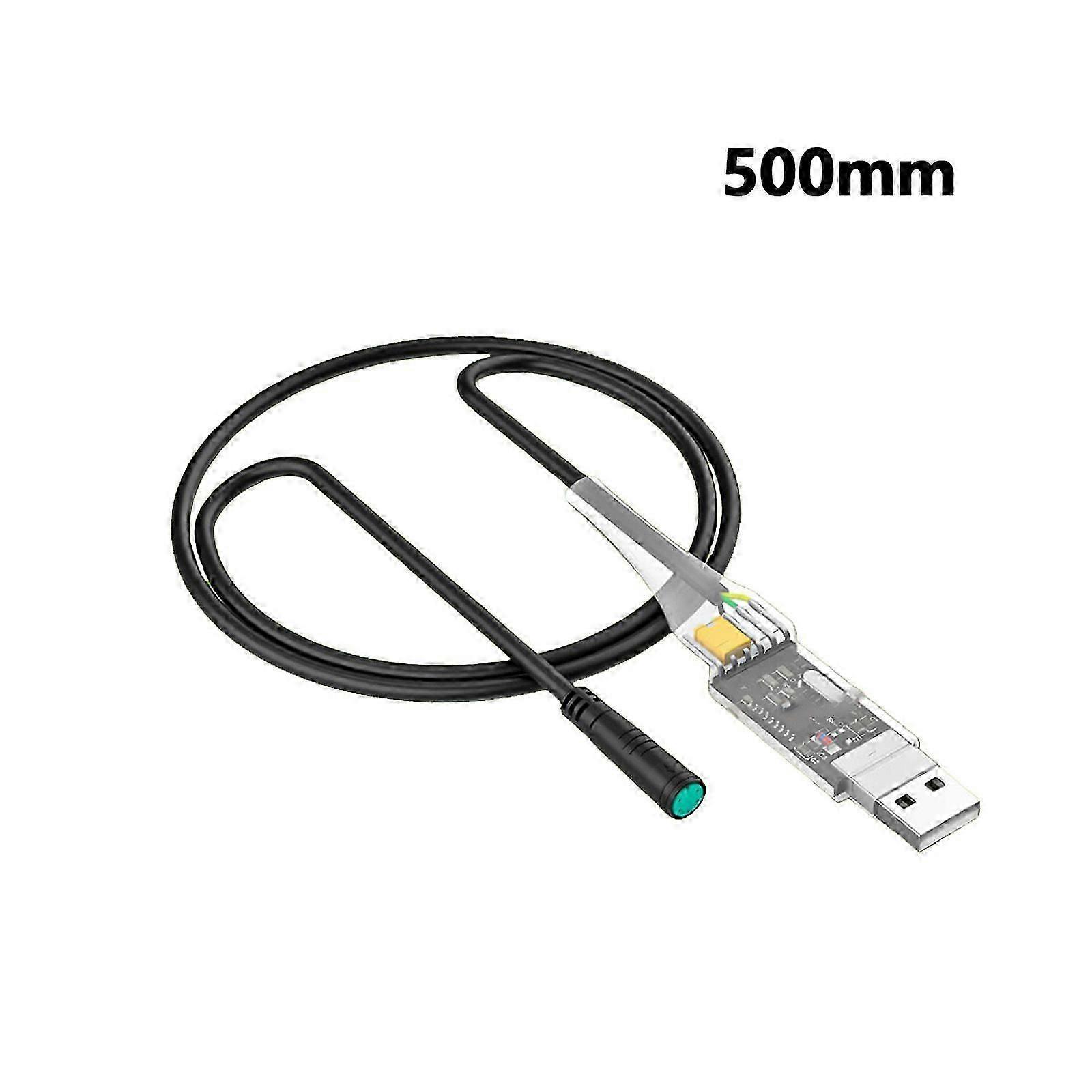 for Bafang Mid Motor USB Programmeringskabel 5Pin Kvinne BBS01B BBS02B Motor Ebi