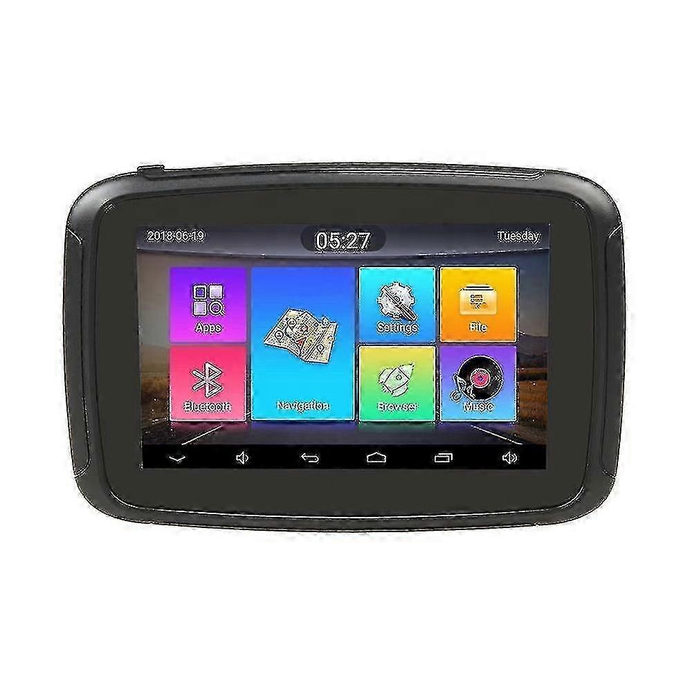 Waterproof outdoor navigator for motorbikes