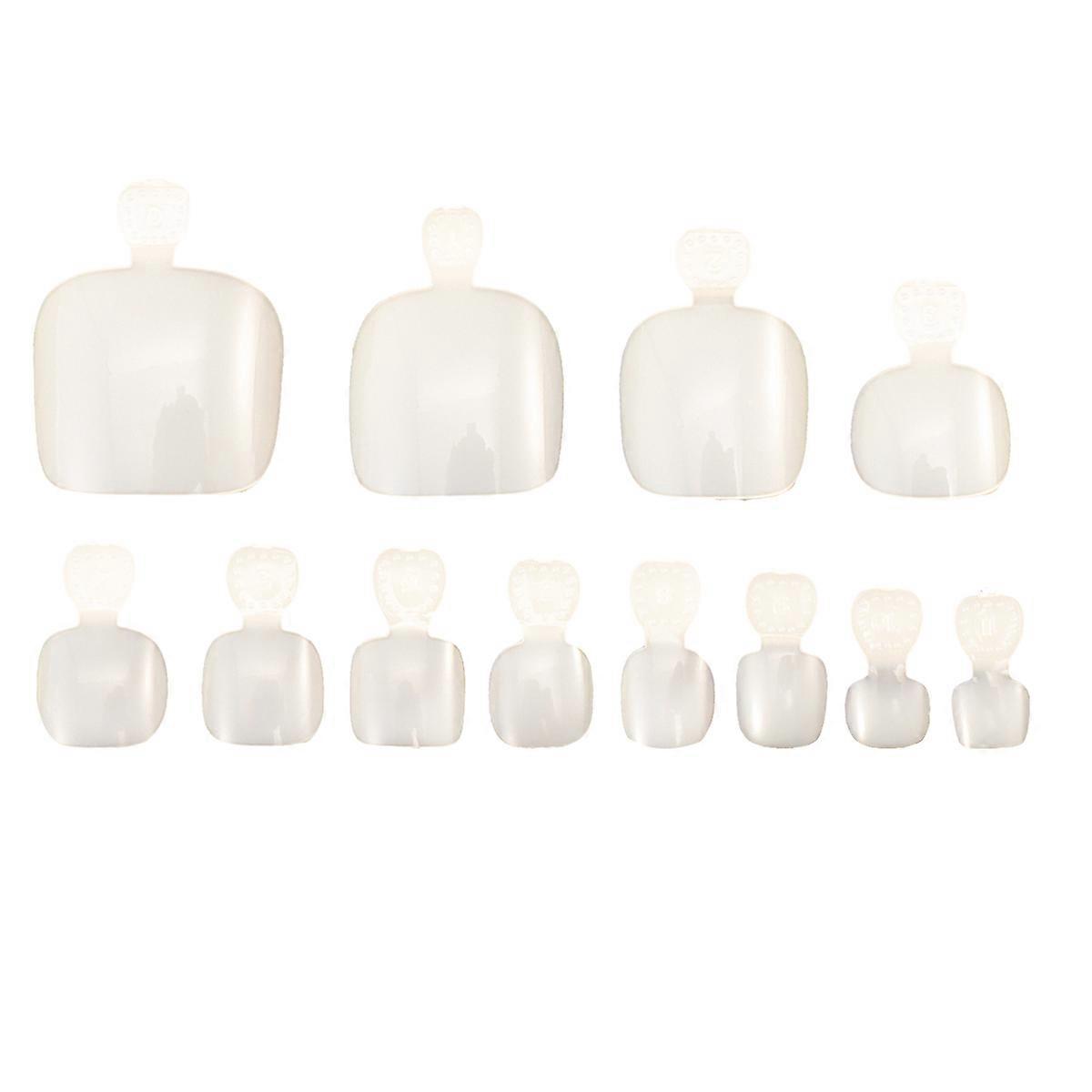 Toe Nail Art Tips, Secure Fit, Ideal for Everyday Nail Styling