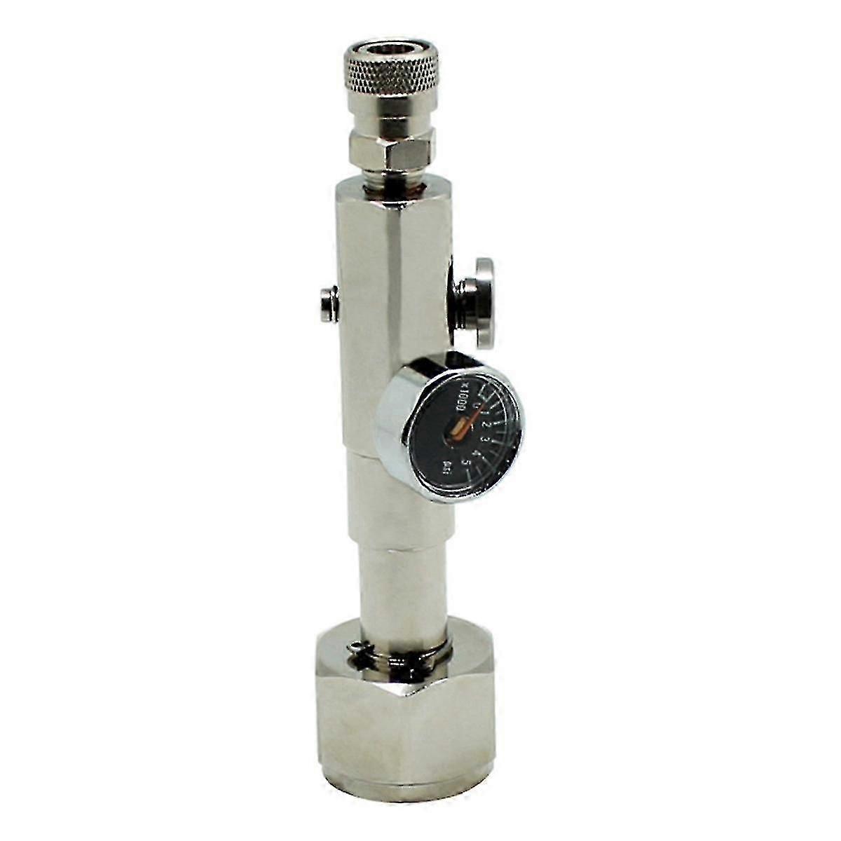 Female Thread Fill Station Adapter Compatible with W21.8 CO2 Filling Station Refill Connector