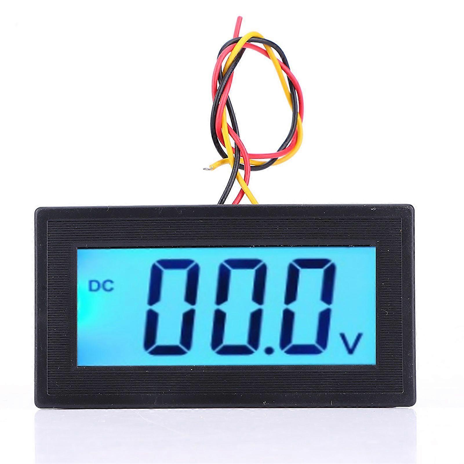 Hochwertiges LCD-Dreileiter-Digitalvoltmeter YB5135DB Digitalanzeige Voltmeter vollständig se