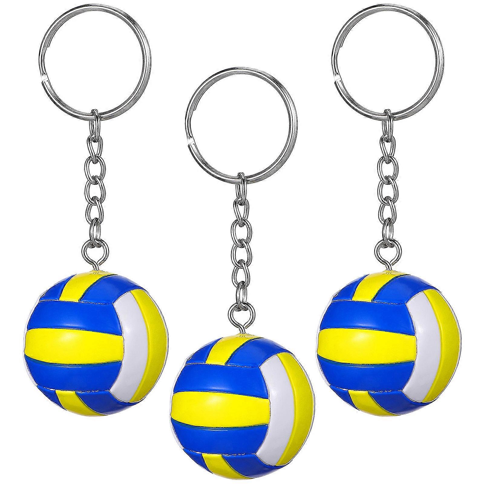 Volleyball-Themed Keychains, Safe Material, Perfect Accessory Option