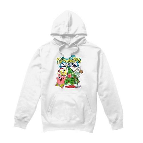 SpongeBob SquarePants Mens Christmas Tree Hoodie