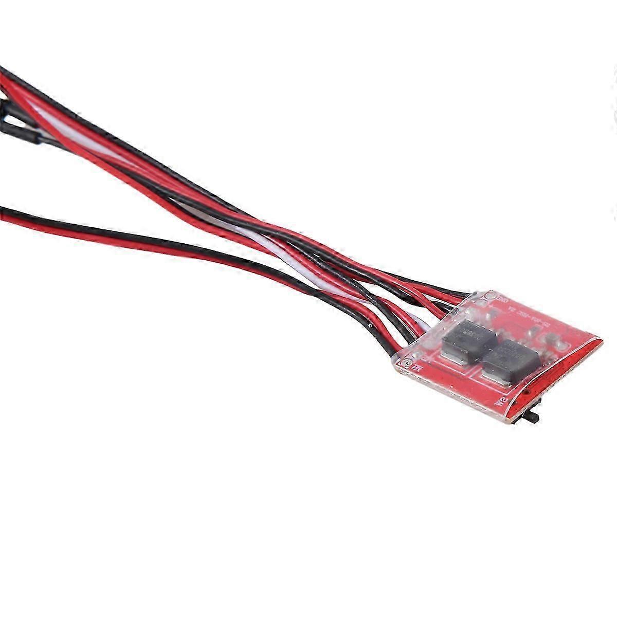 Brushed Motor Speed Controller 20A ESC with Brake for RC Car, Boat, Tank Models