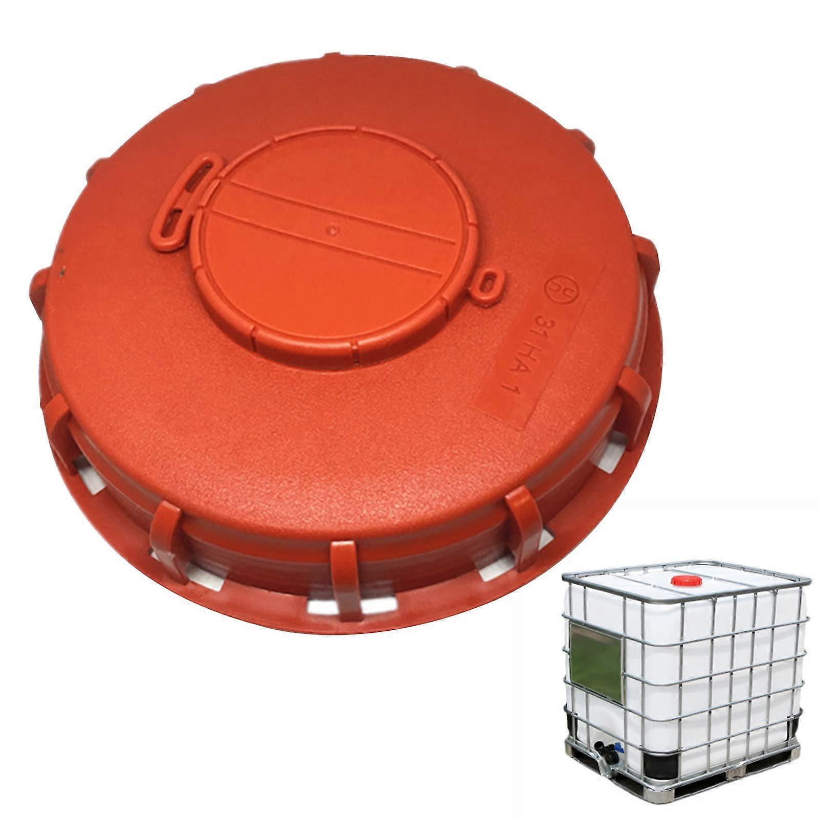 غطاء حاوية IBC مع فتحات تنفس 163 مم ، غطاء أسطوانة كيميائي بلاستيكي ، غطاء تهوية أحادي / مزدوج الفتحة لتخزين السوائل