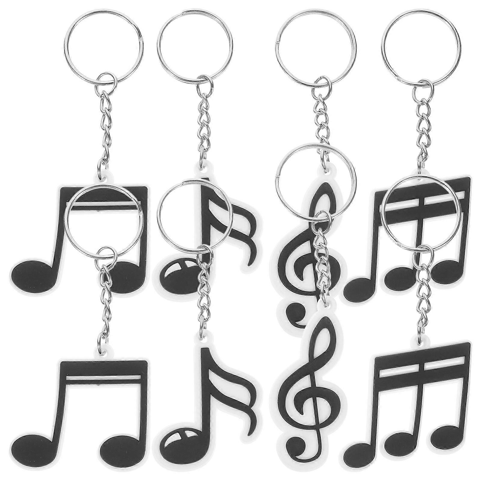 a polished and professional product description for your **20pcs Music Note Keychains PVC Musical Party Favors**:
๐ถ **20pcs Music Note Keychains