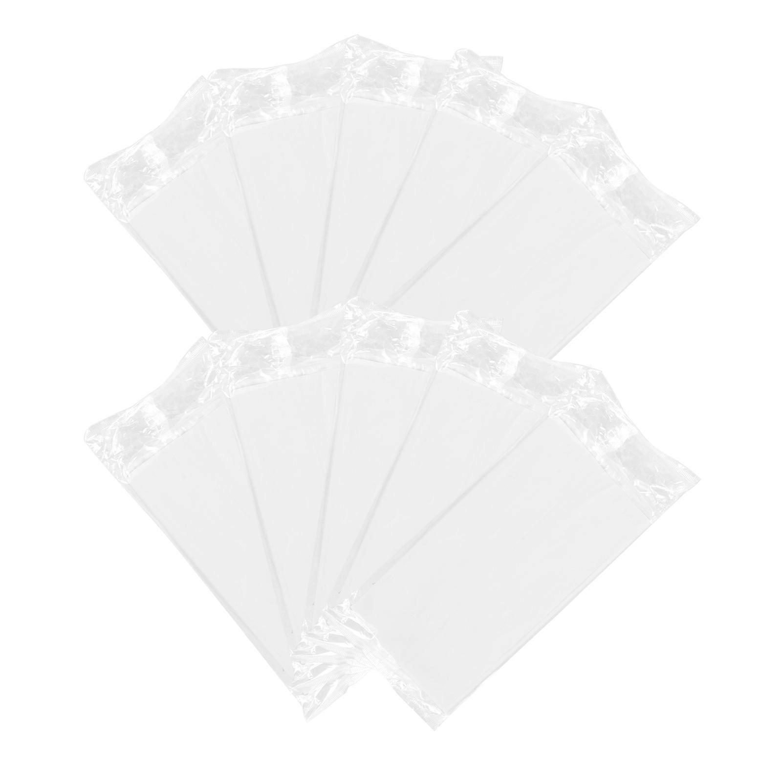 Disposable Tissue Refills for Car Visor Holder 10 Packs White Paper Ample Supply for Extended Use