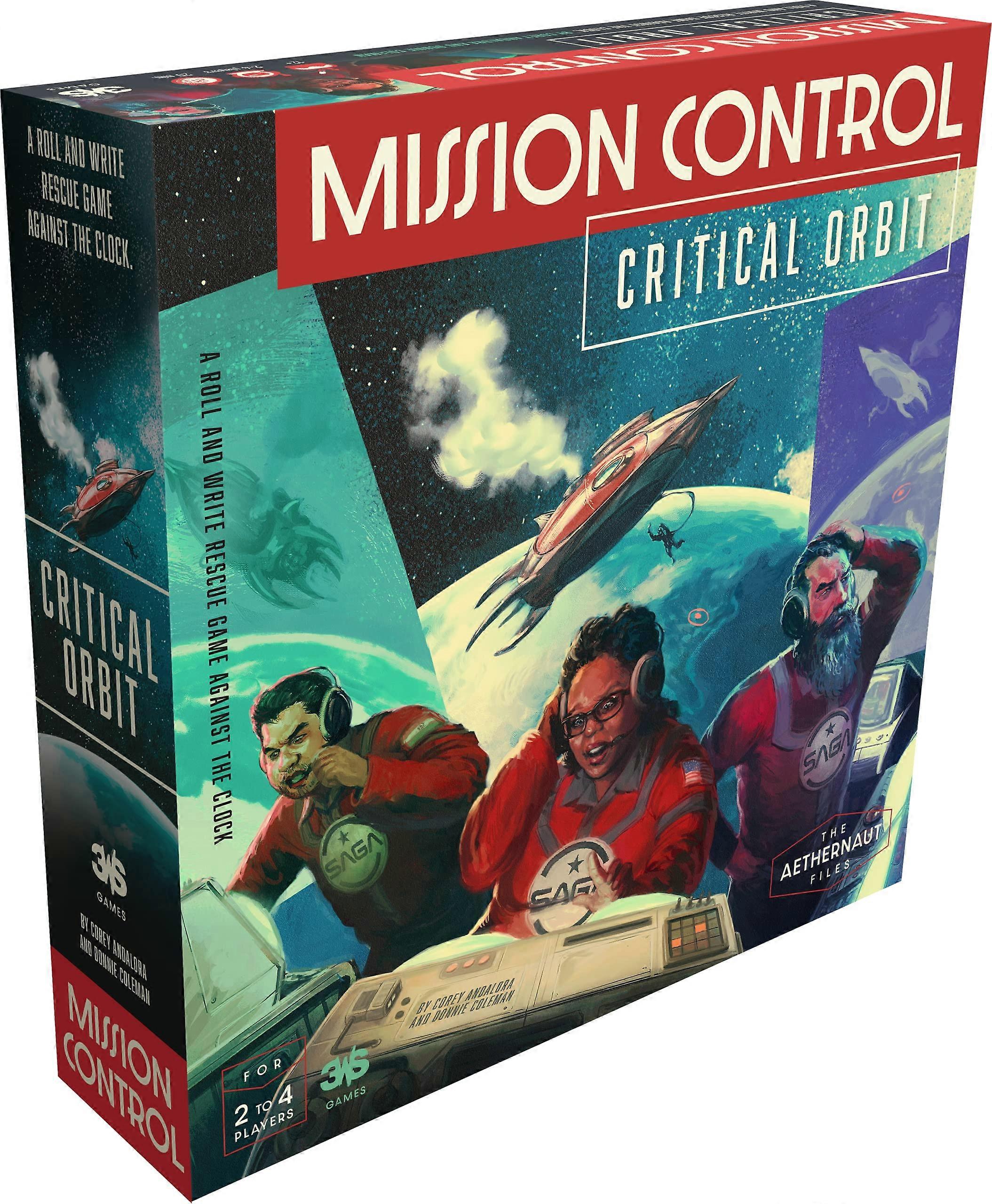 Mission Control Critical Orbit By Th3rd World Studios, Strategy Board Game