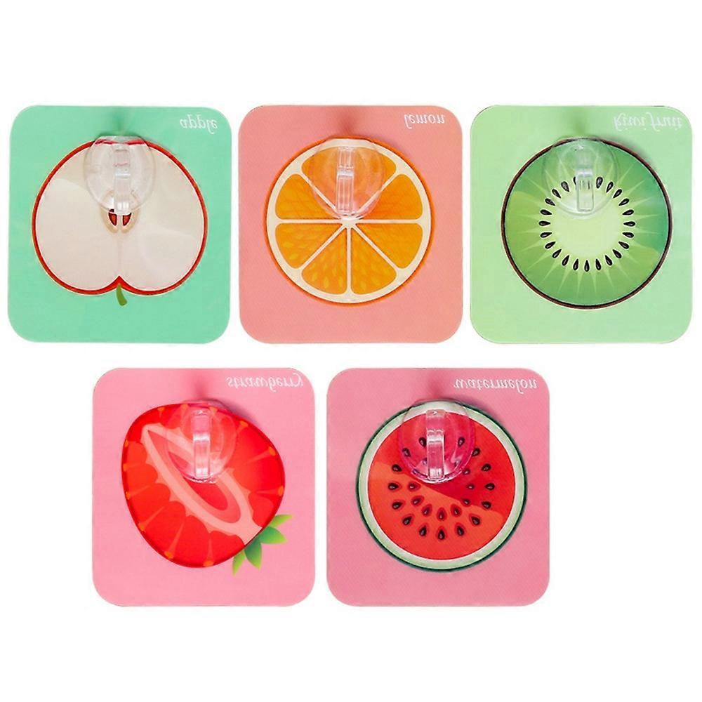 Wall Hooks Strong Self Adhesive Hooks for Hanging 10Pcs Pack Multi Color