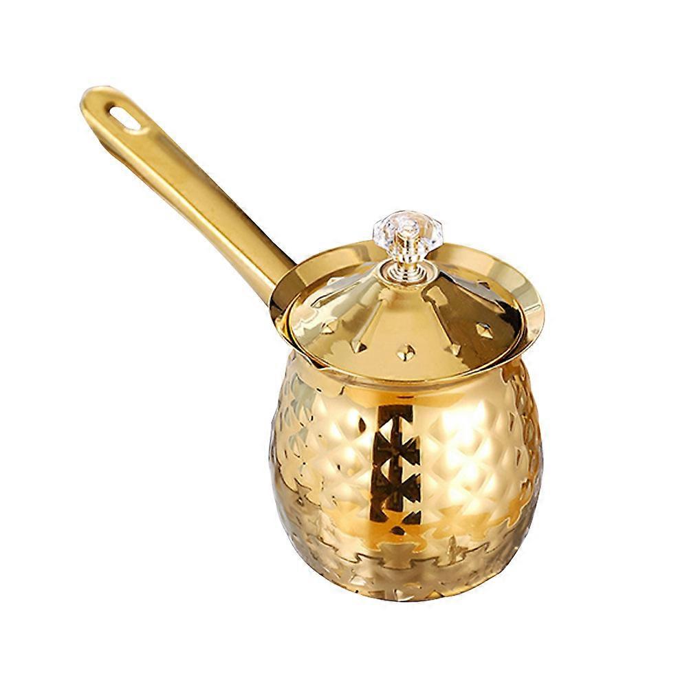 Stainless Steel Frothing Cup Cream Separator Practical Design Beverage Preparation 19.7X9.6X8.5CM 1Pcs