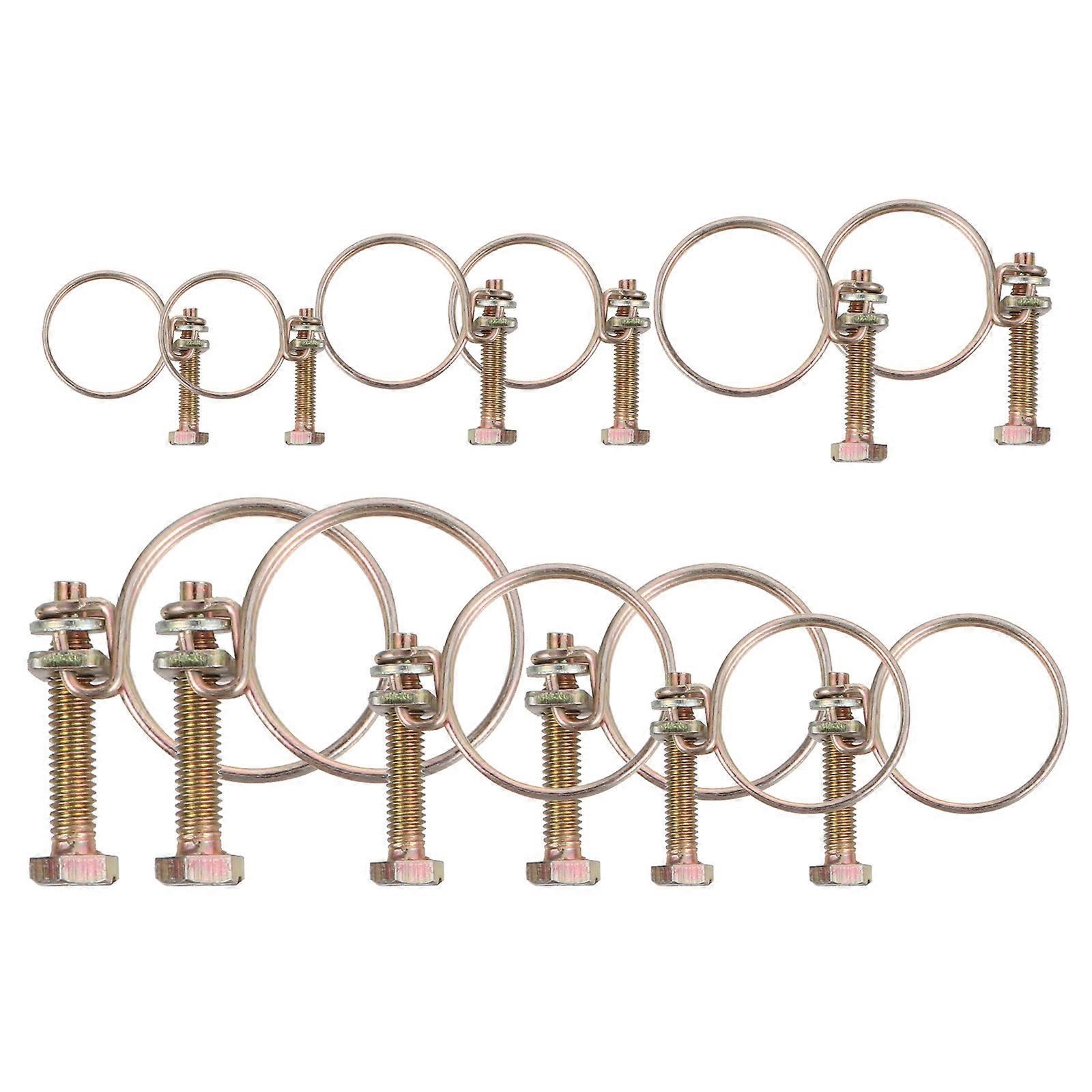 Water Pipe Clamps Clips Anti-Resistance Hose Pipe 42Pcs