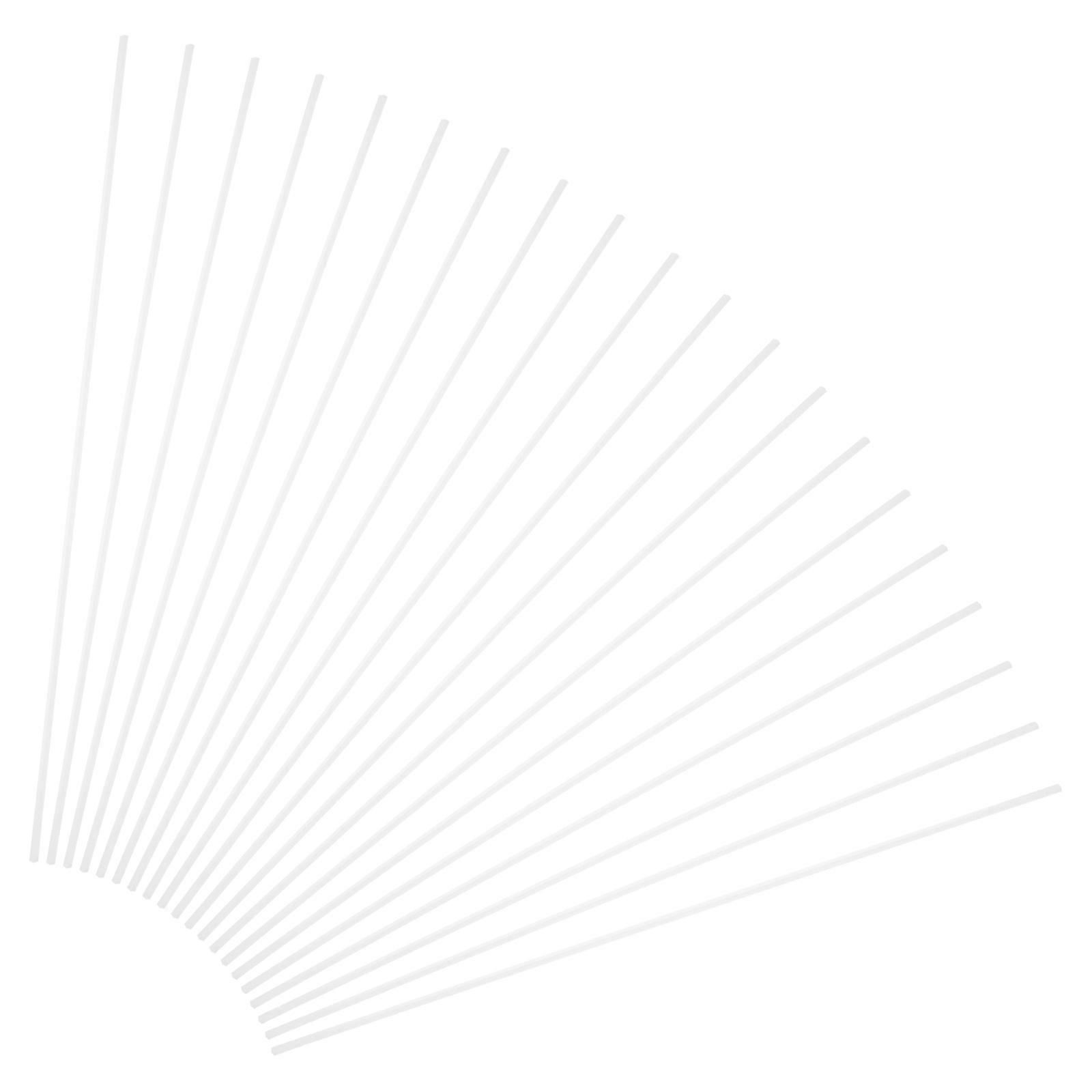 20pcs ABS Hollow Square Tubing DIY Material for Sand Table Projects, Architectural Models & Creative Enhancements – Ideal for DIY Enthusiasts