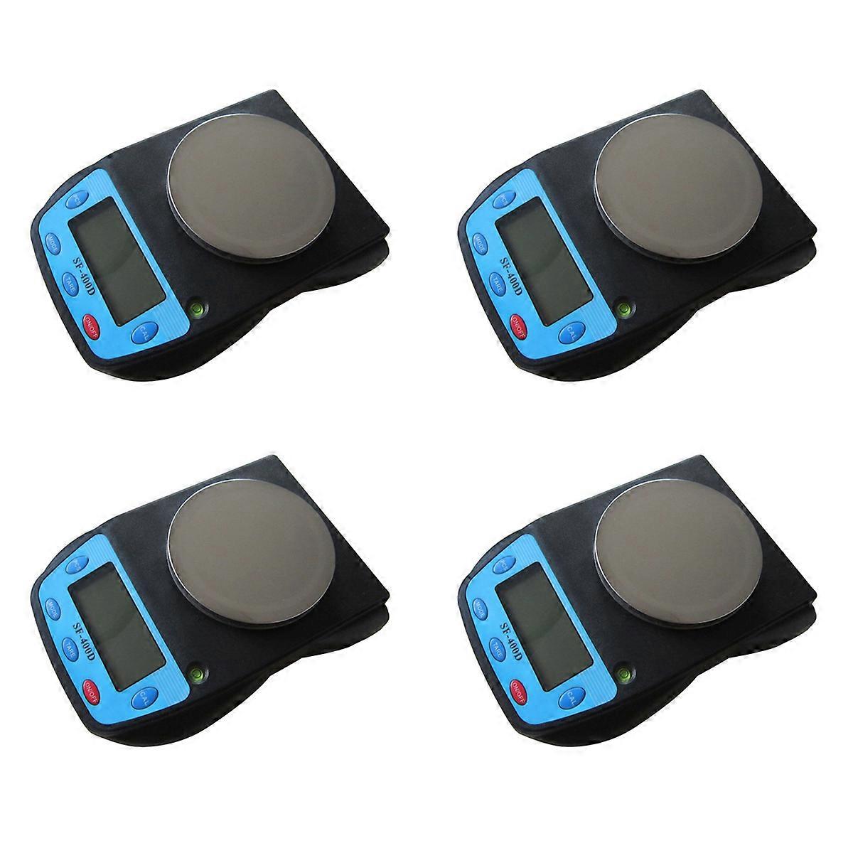 -400D Analytical Balance Laboratory Digital Scale 500G/0.01G Black