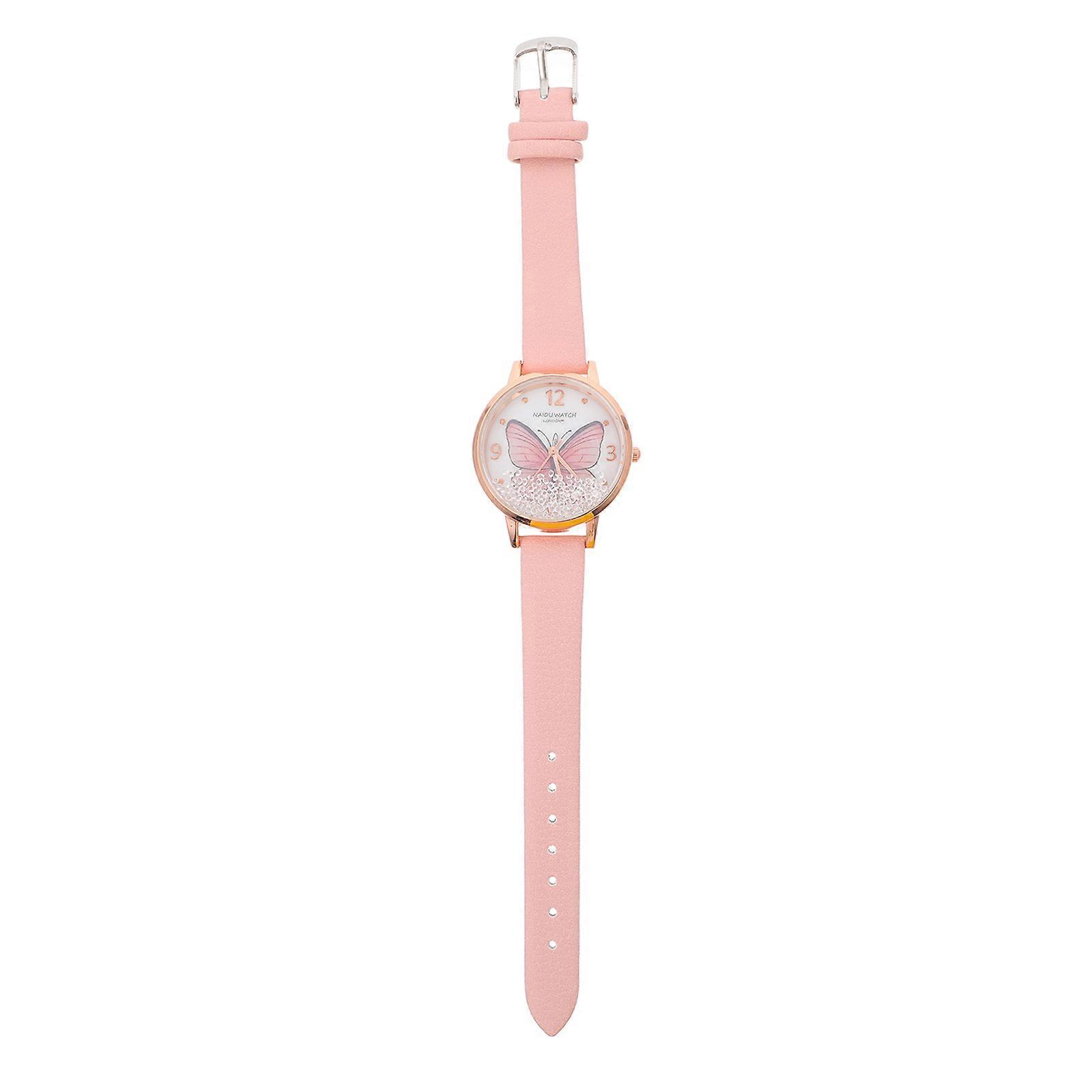 Here's a refined and professional product description based on your input:

 

**1PC Fashion Quartz Watch – Durable Alloy Butterfly Bracelet