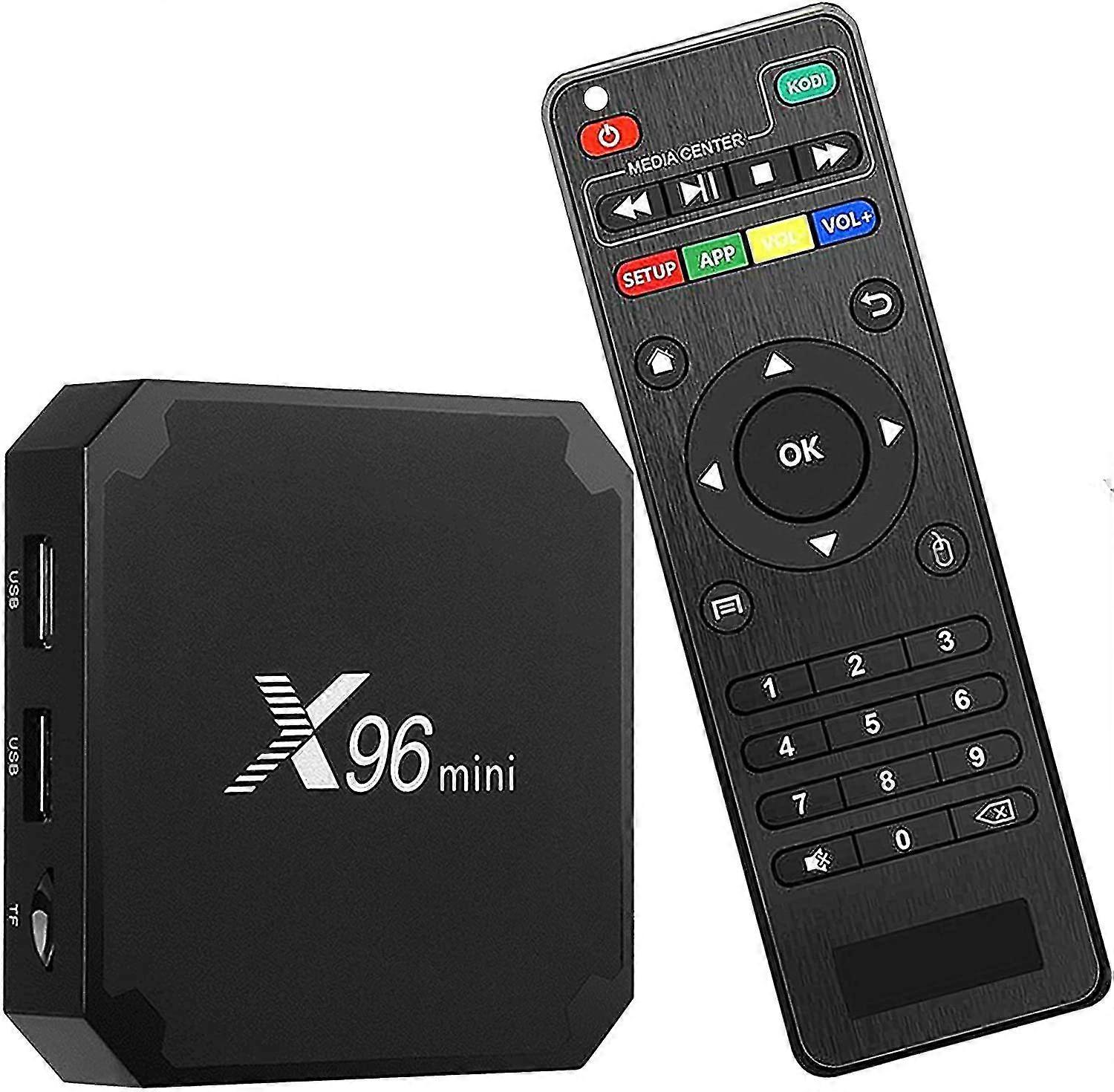 X96 Mini iptv Streaming Multimédia Android 9.0 Box / 4K