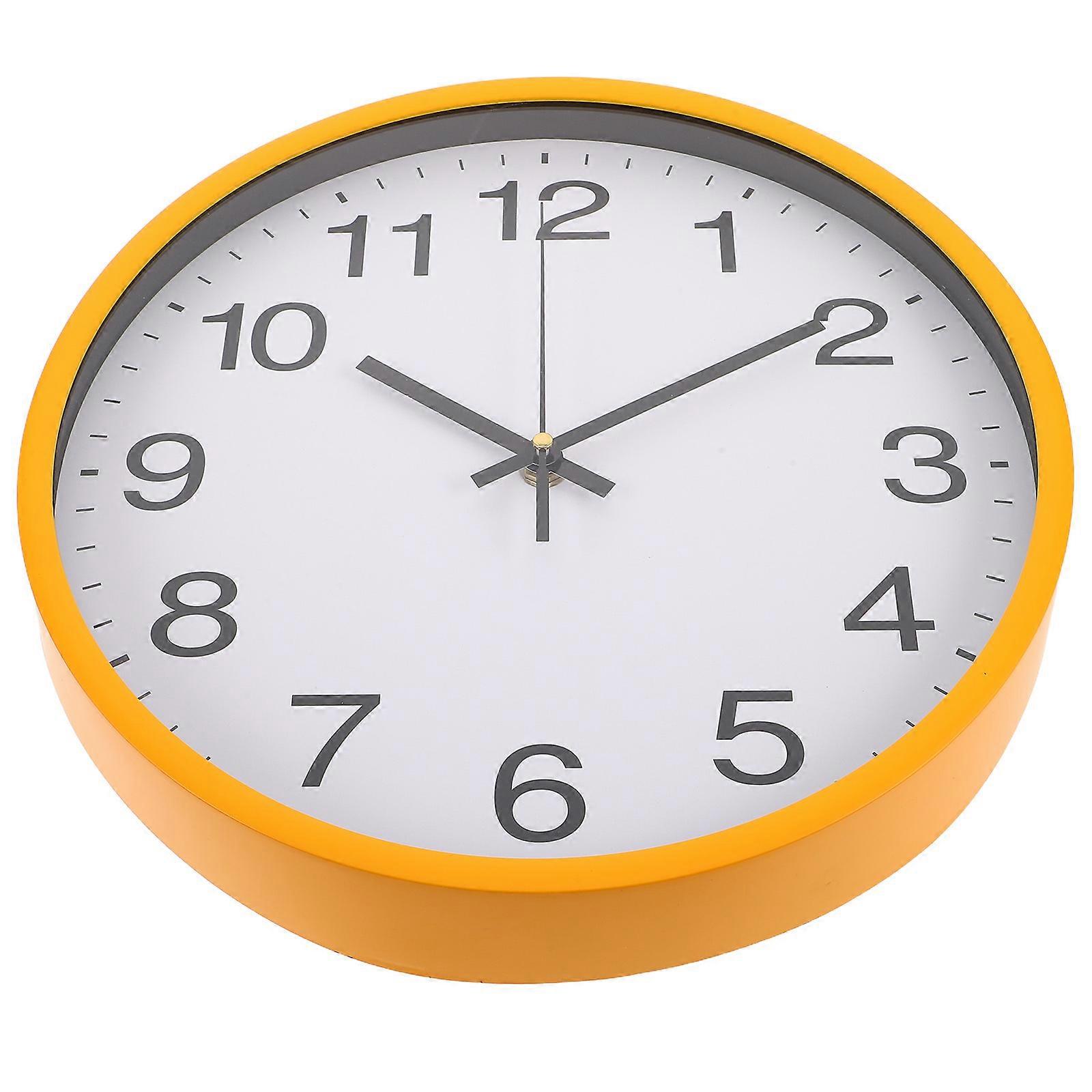 Silent Wall Clock, Non Ticking Minimalist Design for Home, Bedroom, Living Room, Office – Easy to Read Face, Quiet Operation, Space Saving