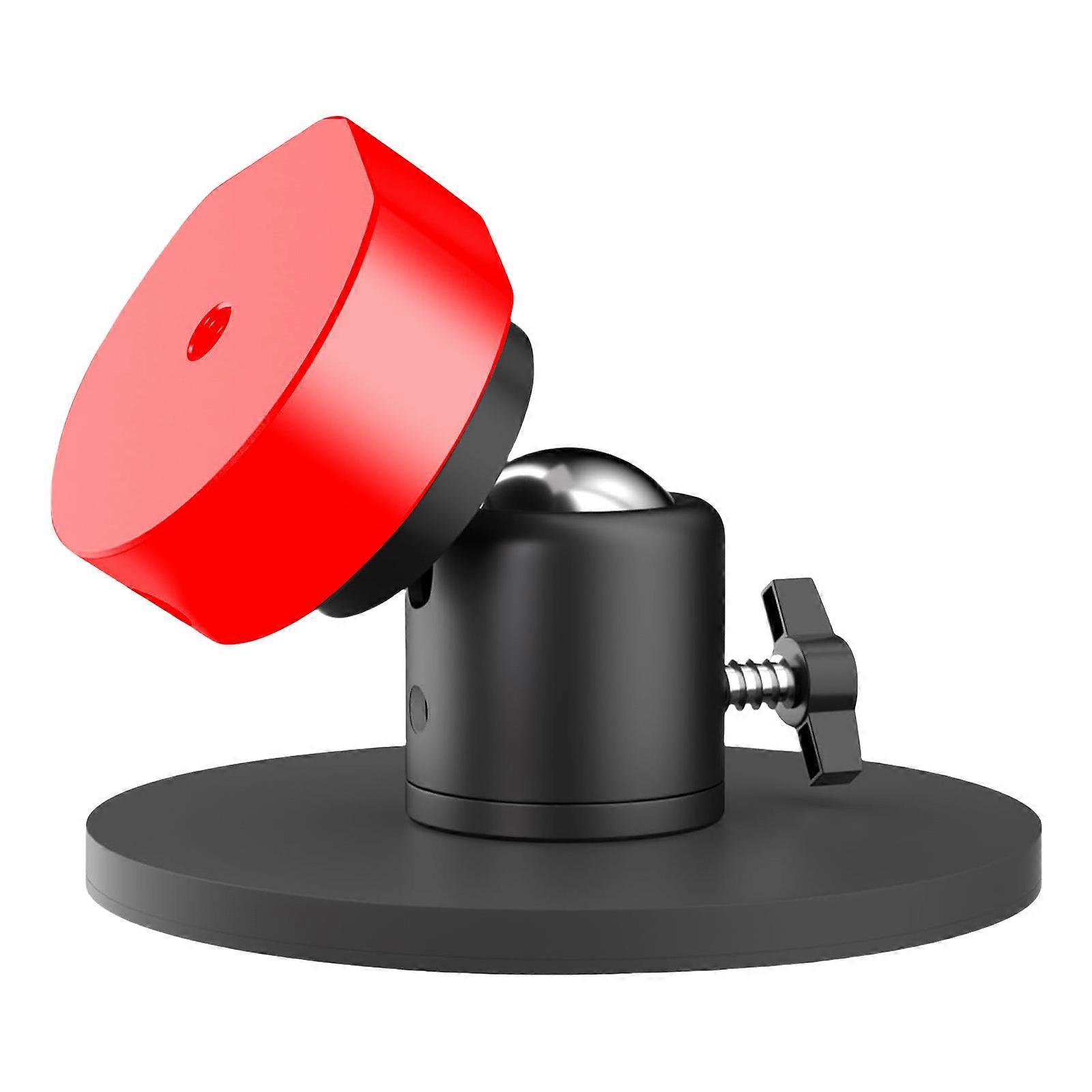 Easy Carry 360 Degree Adjustable Antenna Mount with Quick Release Adjustable Magnetic Mounting System for Satellite Mini  Red