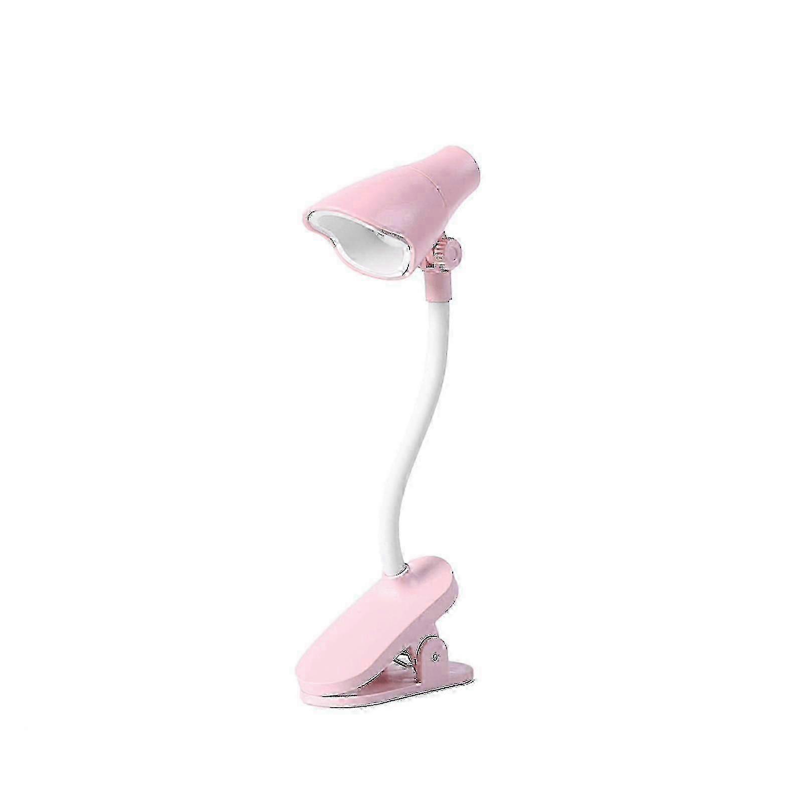 Portable 360 Rotation Clip-On Desk Lamp for Reading, Suitable for Home Lighting on Desk/Table/Bunk Bed/Cupboard