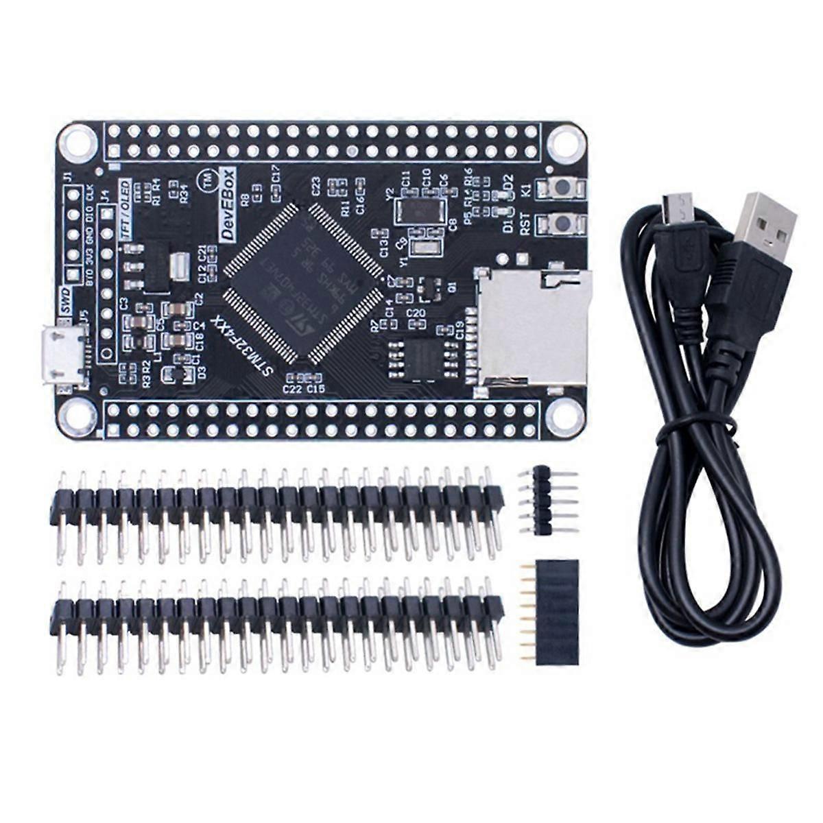 STM32F407VET6 Development Board 512KB Flash STM32 System Core Board F407 Single-Chip Learning Board with USB Cable