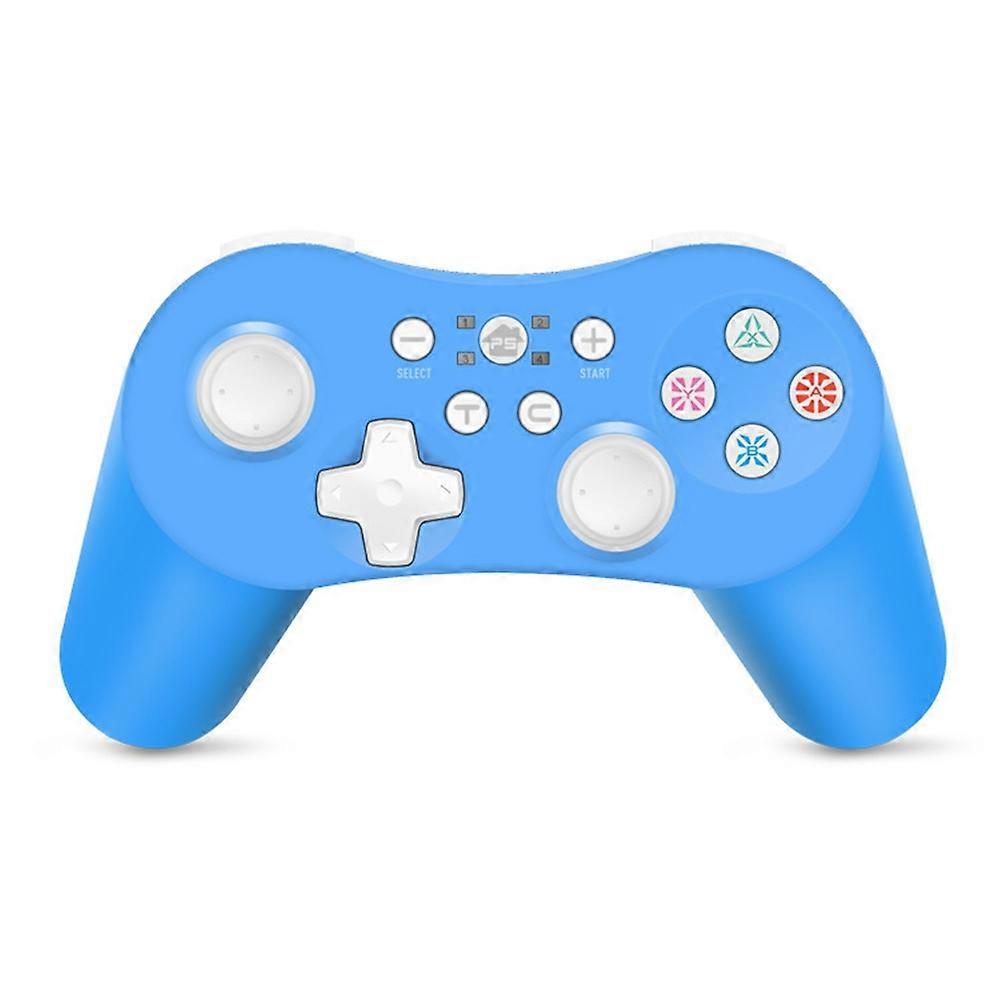 HY-9019 Bluetooth-compatible Gamepad Six-Axis Gyroscope Dual Vibration Game Controller for PS3 Ninte