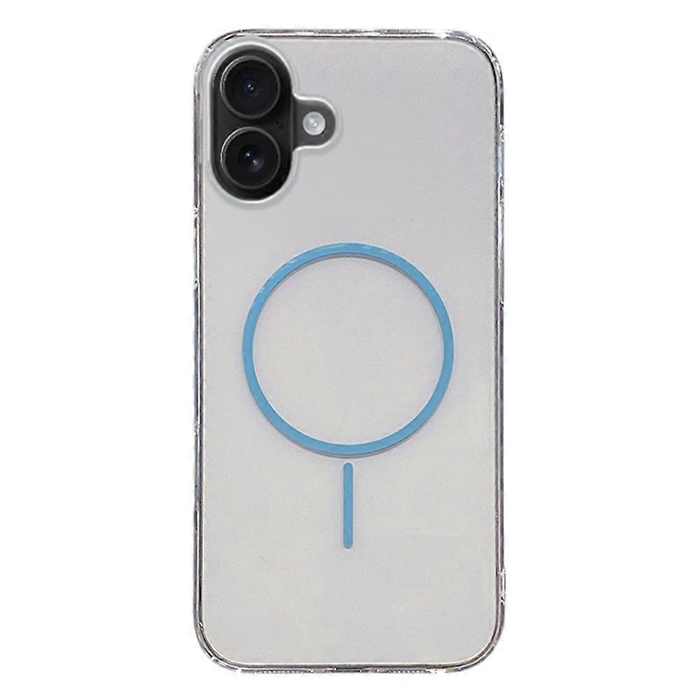 For iPhone 16 Plus Case Compatible with MagSafe Clear Slim PC Phone Back Cover
