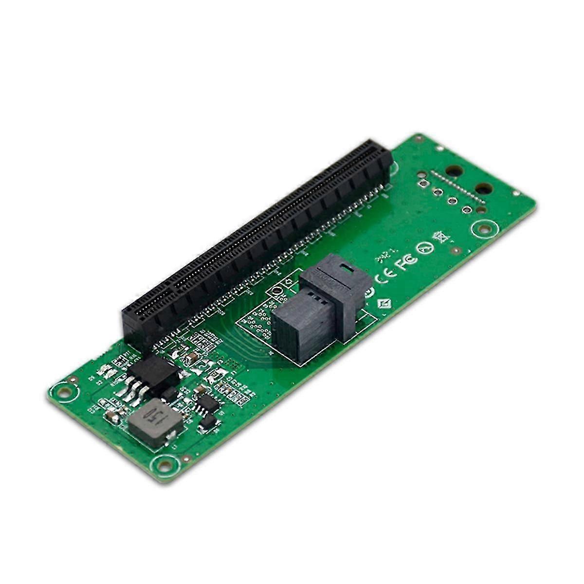 Προσαρμογέας υποδοχής SFF-8643 1 θύρας σε PCIe x16 για συμβατές συσκευές