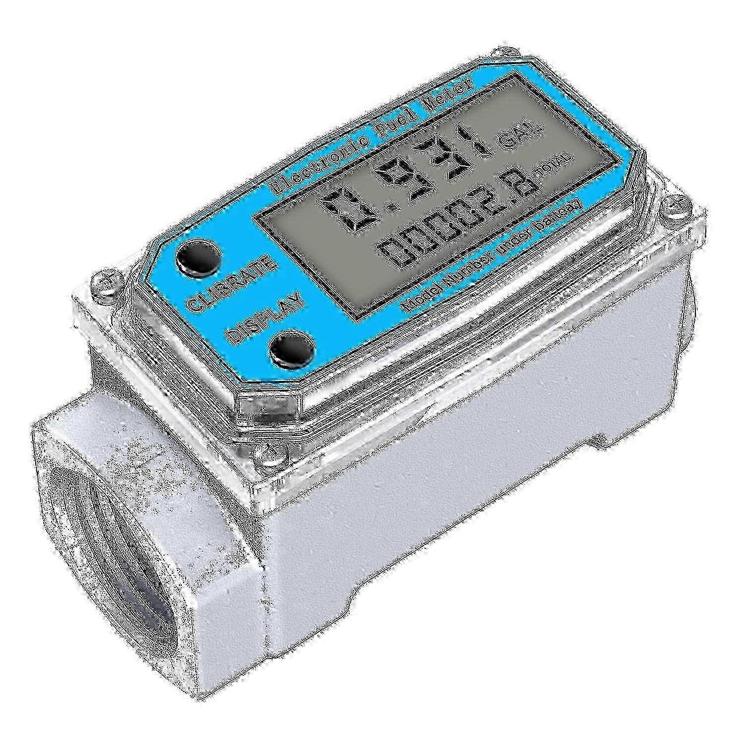 Digital Turbine Water Flow Meter with LCD Display for Fuel and Oil