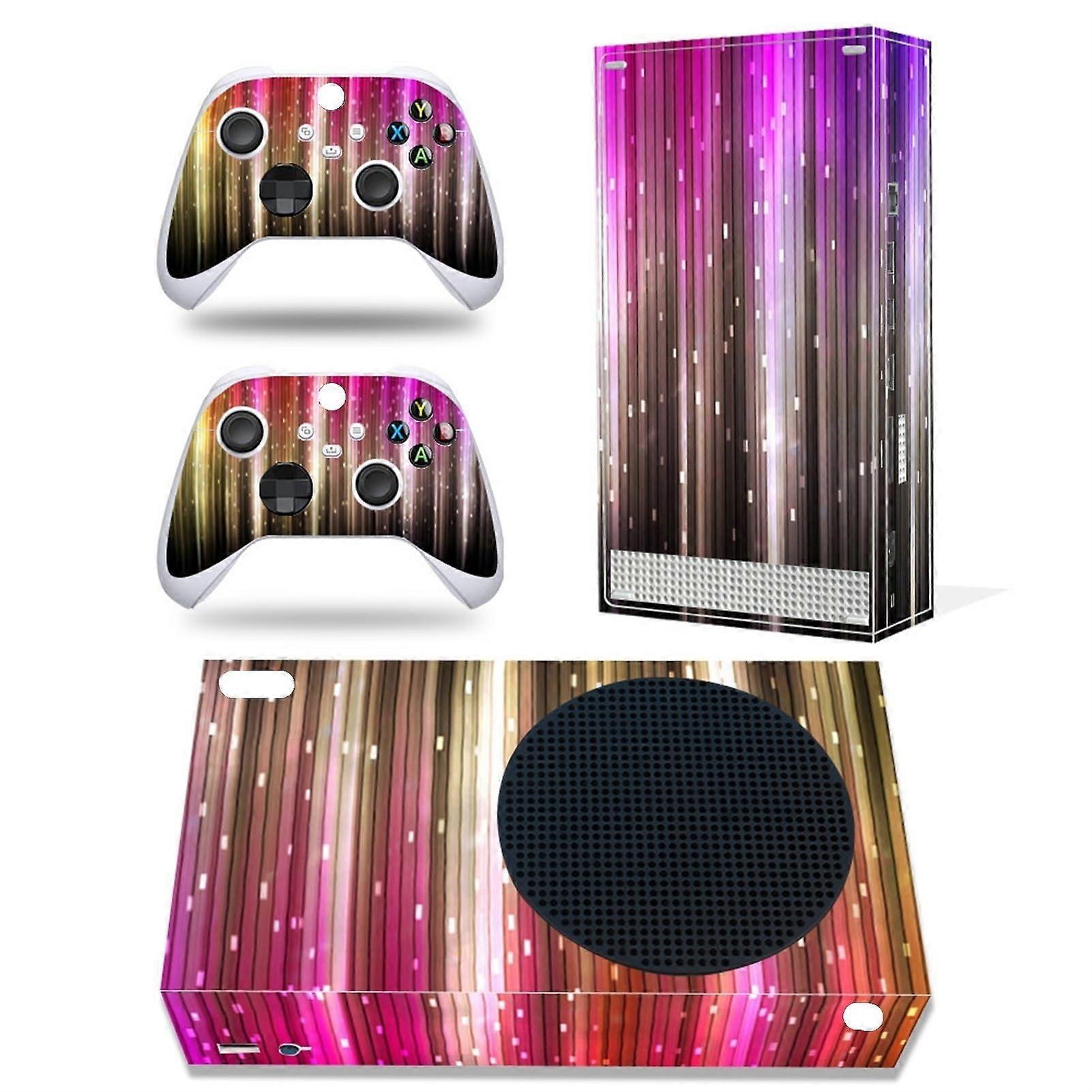 Vinyl Sticker Cover for Xbox Series S Console Cases Sticker with Two Wireless Controller Stickers 92515 Decal