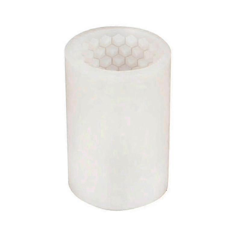 Flexible Non-stick Candle Mold for DIY, Easy to Clean and Quick Release 3D Cylinder
