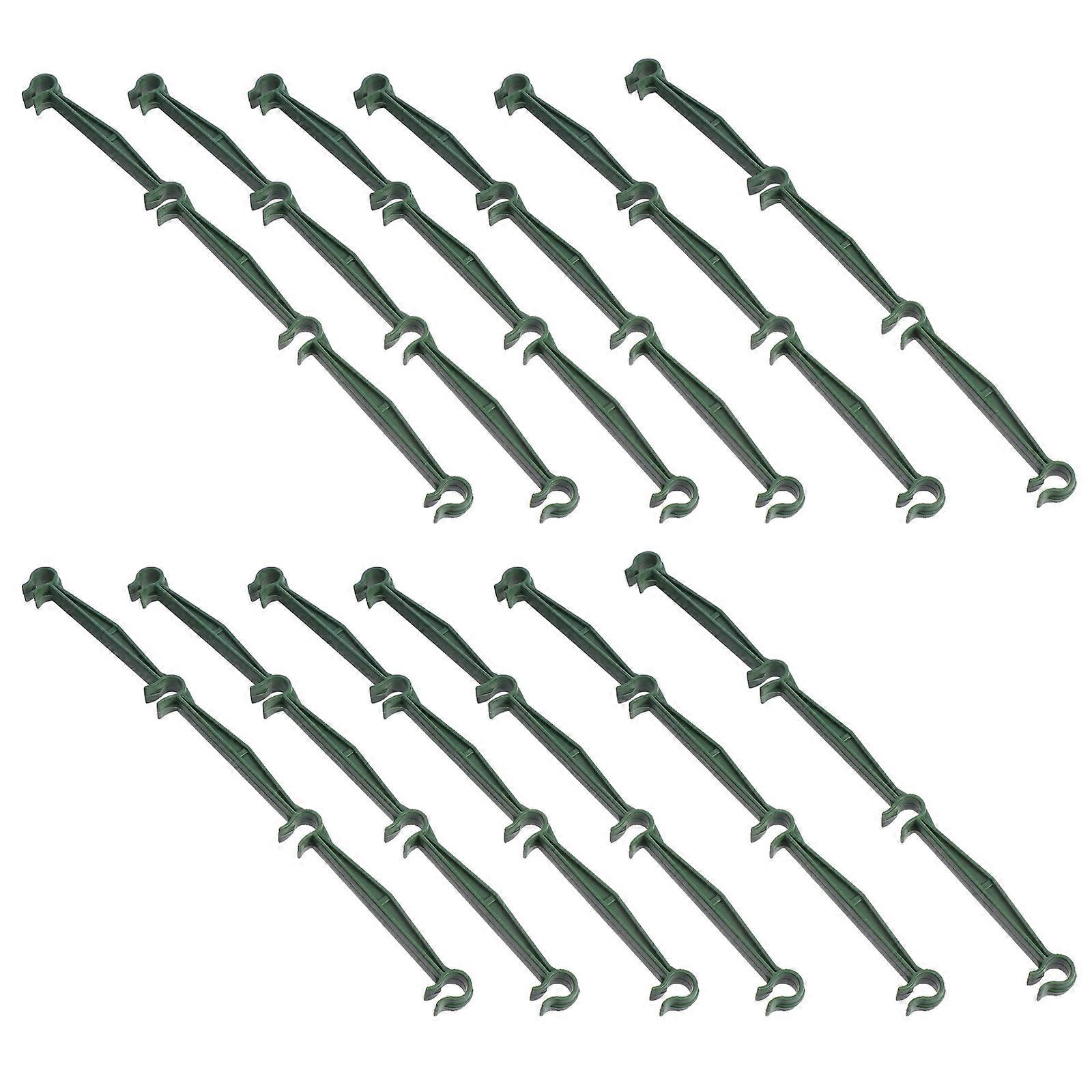Adjustable Trellis Supports Plastic Trellis Connectors for Tomato Rack 11mm Diameter Easy Assembly 25Pcs