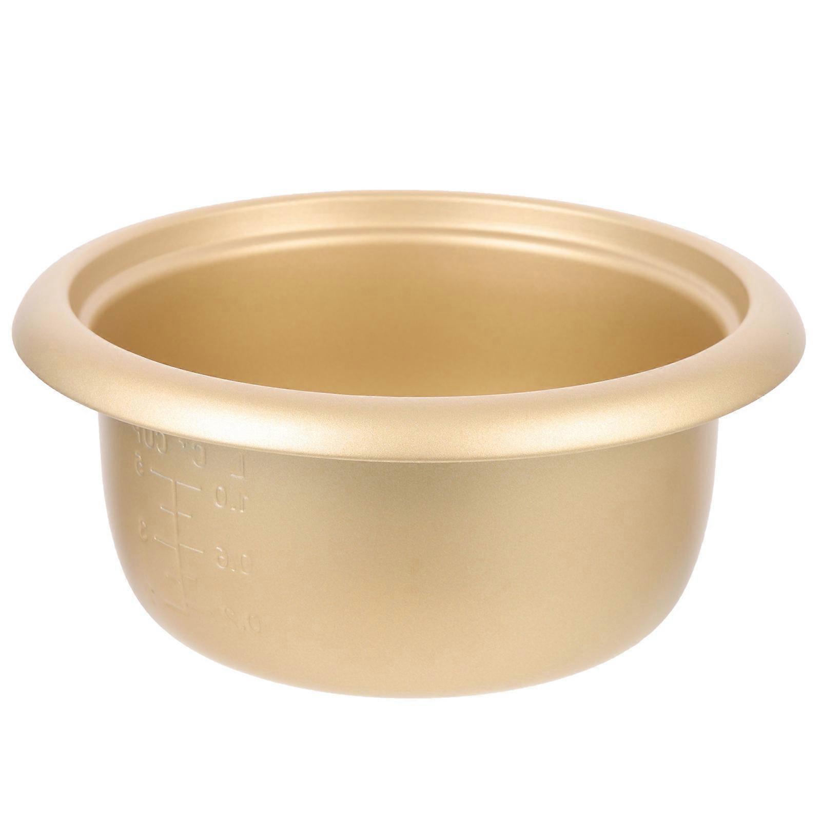 Electric Cooker Inner Pot, Non Stick Replacement Liner for Rice Cookers, Portable Cooking Accessory for Soups, Cakes, and More